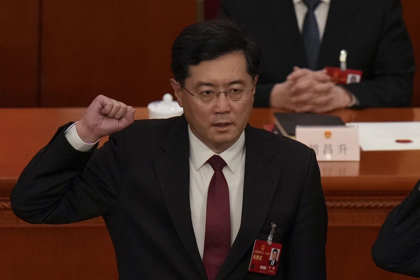 被调至外交部出版社 美媒曝秦刚沦小职员